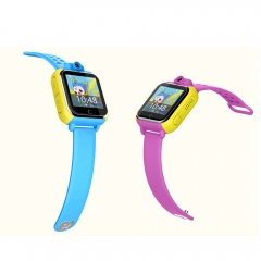 Kinder smart Uhr mit mehr Features bunten Silikon-Armband GPS-Standort